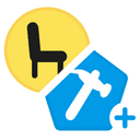 Image of two icons used for the home designer feature in Toca Boca World